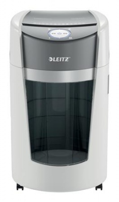 Skartovací stroj, mikrokonfety, 10 listov, LEITZ "IQ OptiMax Office 550 P5"