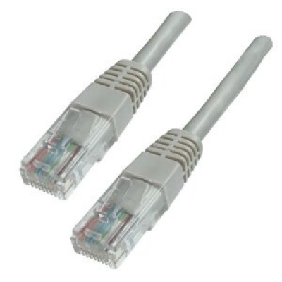 Sieťový kábel, U/UTP, CAT6, 1 m, EQUIP, béžový