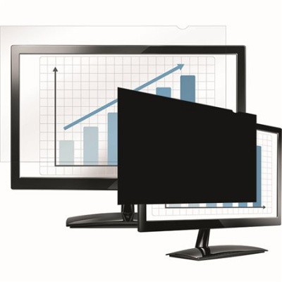 Filter na monitor, s ochranu voči nahliadnutiu, 410x308 mm, 20,1", 4:3 FELLOWES PrivaScreen™, čierna