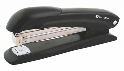 Zošívačka, 24/6, 30 listov, veľká, VICTORIA OFFICE "Full-Strip", čierna
