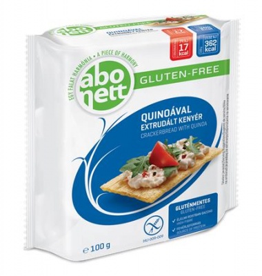 Abonett extrudovaný chlieb, 100 g, quinoa, bezlepkový