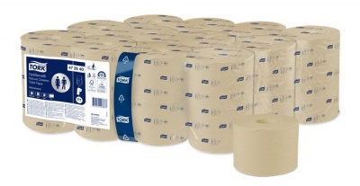 Toaletný papier, bezdutinkový, T7 systém, 2-vrstvový, priemer 13,1 cm, Advanced, TORK "OptiServe", prírodná