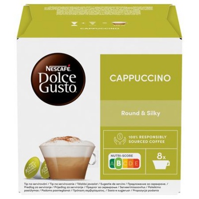 Kávové kapsule, 16 ks,  NESCAFÉ DOLCE GUSTO "Cappuccino"