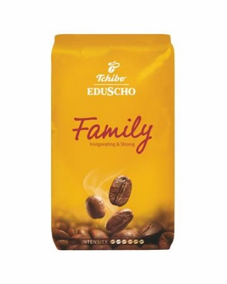 Káva, pražená, zrnková, 1000 g, TCHIBO "Family"