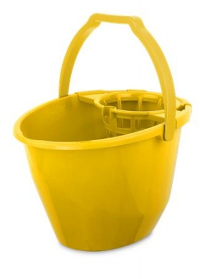 Vedro so žmýkacím košom, 11 l, BONUS, žlté