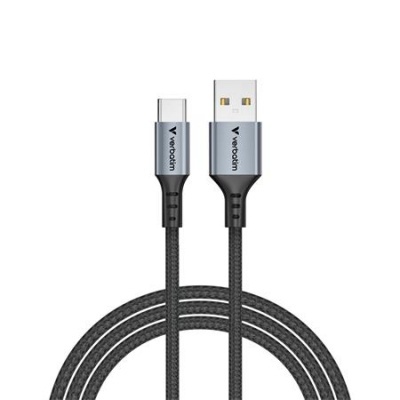 USB kábel, USB-A - USB-C, 1,2 m, VERBATIM, čierna