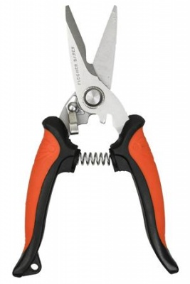 Nožnice, multifunkčné, nerezová oceľ, FISCHER DAREX