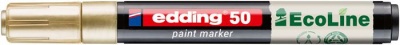 Lakový popisovač, 2–3 mm, EDDING „50“, zlatý