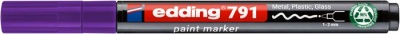 Lakový popisovač, 1–2 mm, PCR, EDDING "791", fialový