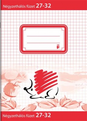 Zošit, ježko, A5, 27 - 32, štvorčekový