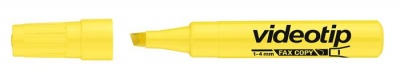 Zvýrazňovač, 1-4 mm, ICO "Videotip", žltý