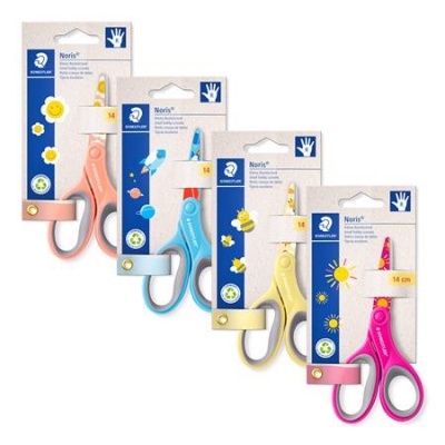 Nožnice, školské, 14 cm, STAEDTLER "Noris 965", mix farieb