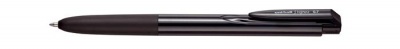 Gélové pero, 0,35 mm, stláčací mechanizmus, UNI "UMN-155N", čierna