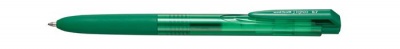 Gélové pero, 0,35 mm, stláčací mechanizmus, UNI "UMN-155N", zelená