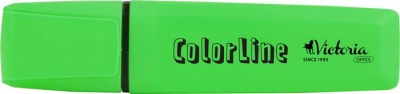 Zvýrazňovač, 1-5 mm, VICTORIA OFFICE, "ColorLine", zelená