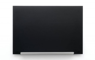 Magnetická sklenená tabuľa, 38,1x67,7 cm, NOBO "Impression Pro", čierna