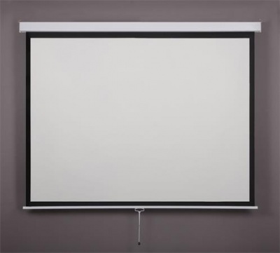 Premietacie plátno, nástenné, rolovacie, 4:3, 180x135cm, VICTORIA VISUAL