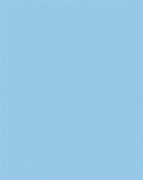 Dekoračný kartón, 2 stranný, 50x70 cm, 220 g, 10 listov, FOLIA, svetlomodrý