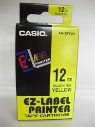 12mm x 8m  páska  žltá-čierna