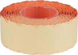 Cenové etikety, 22x12 mm, oranžová