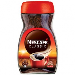 Instantná káva, 100 g, v sklenenej dóze, NESCAFÉ "Classic"