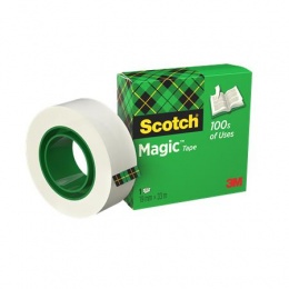 Lepiaca páska, 19 mm x 33 m, 3M SCOTCH "Magic Tape 810"