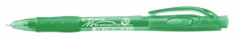 Guľôčkové pero, 0,4 mm, stláčací mechanizmus, STABILO "Marathon", zelené