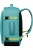 Batoh, kabínová veľkosť, 38 l, M, AMERICAN TOURISTER "Take2Cabin", tyrkysový/limetkový