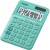 Kalkulačka, stolová, 12 miestny displej, CASIO, "MS 20 UC", zelená