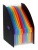 Zakladač, harmonikový, PP, 12 diely, VIQUEL, "Rainbow Class", čierny