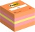 Samolepiaci bloček, 51x51 mm, 400 listov, 3M POSTIT, pink
