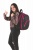 Batoh, 2v1, s priehradkou na notebook a audio konektorom, PULSE "Teens", ružová-čierna