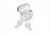 Slúchadlá, TWS bezdrôtové, Bluetooth 5.3, PHILIPS "TAT2139", biele