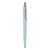 Guľôčkové pero, 0,8 mm, stláčací mechanizmus, pastelové modré telo pera, PAX, modrá