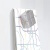 Magnetická sklenená tabuľa, 120x180 cm, SIGEL "Artverum® ", biela