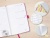 Diár, A6, týždenný, 2027, tvrdá obálka, SIGEL "Jolie", ružový