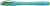 Guľôčkové pero, 0,7 mm, s vrchnákom, SCHNEIDER "Slider Memo XB", zelená