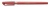 Guľôčkové pero, 0,38 mm, s vrchnákom, STABILO "Excel", červené