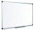 Biela tabuľa, smaltovaná, matná,  120x240 cm, hliníkový rám, VICTORIA VISUAL